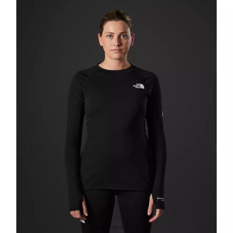 mujer summit series pro 200 tripulación RDT8H6082 negro The North Face