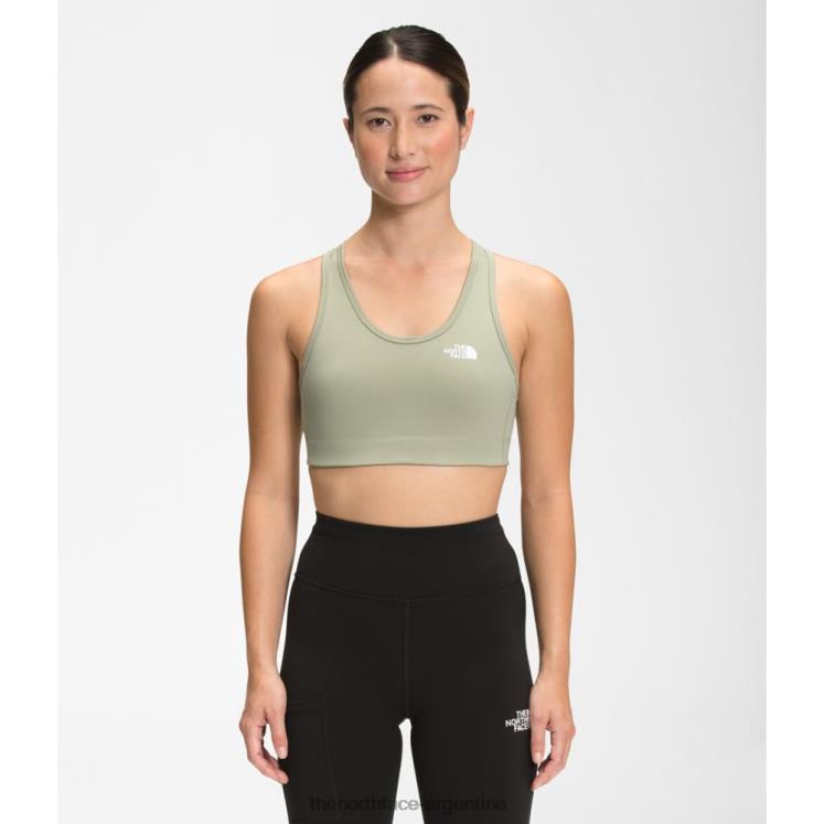 sujetador de línea media para mujer RDT8H4669 té verde The North Face