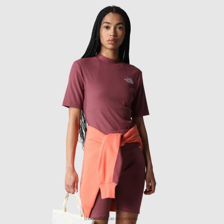 body de manga 3/4 para mujer RDT8H2122 jengibre The North Face body de manga 3/4 para mujer RDT8H2122 jengibre The North Face