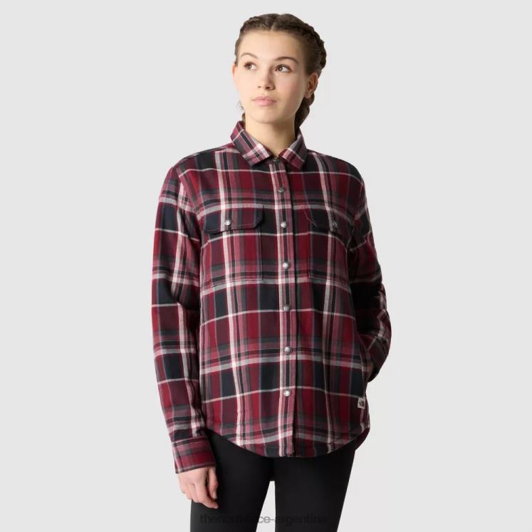 camisa campshire mujer RDT8H1075 jengibre grande The North Face