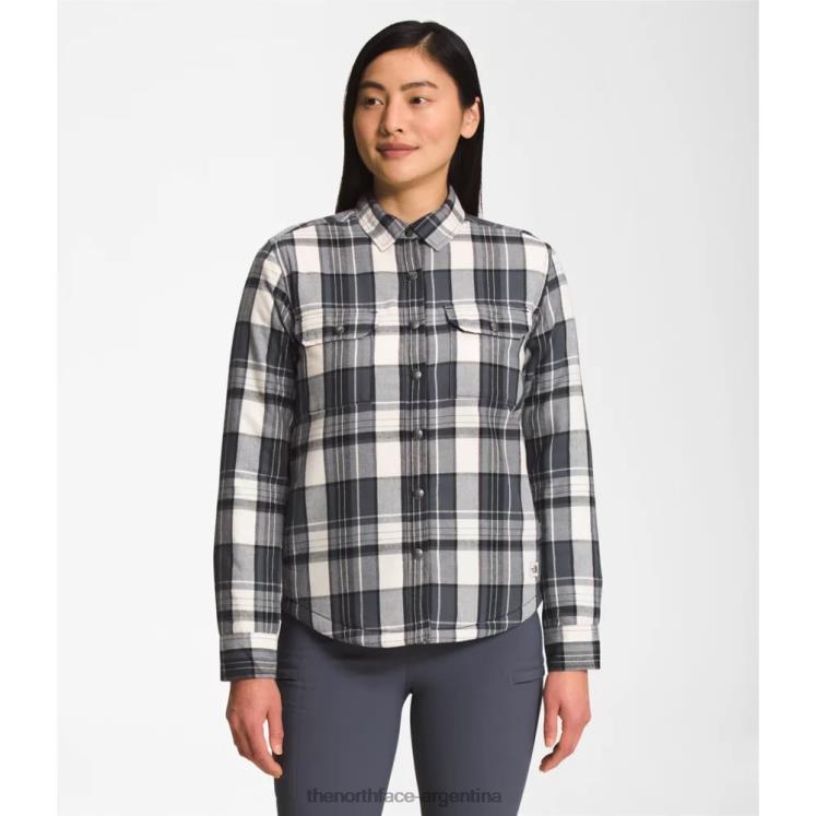 camisa campshire mujer RDT8H4177 gris The North Face