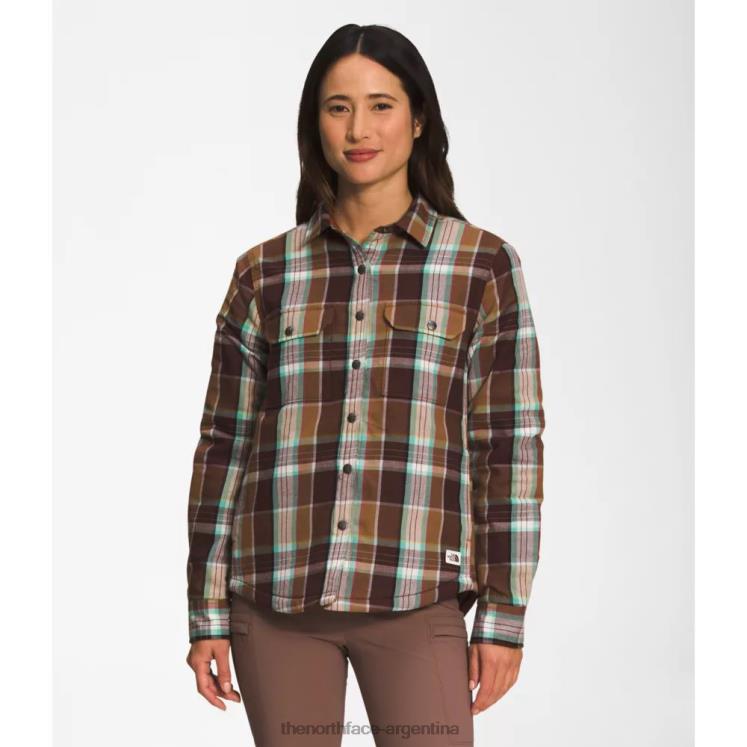 camisa campshire mujer RDT8H4180 jengibre The North Face