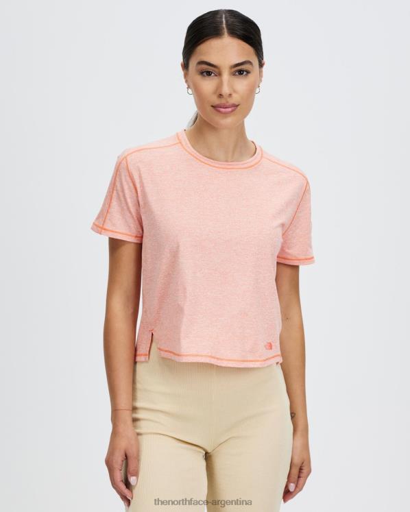 camisa holgada de manga corta ea Dawndream RDT8H7198 naranja resplandor The North Face camisa holgada de manga corta ea Dawndream RDT8H7198 naranja resplandor The North Face