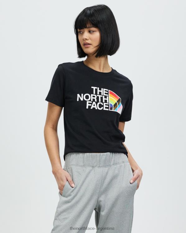 camiseta de manga corta orgullo RDT8H7194 negro The North Face