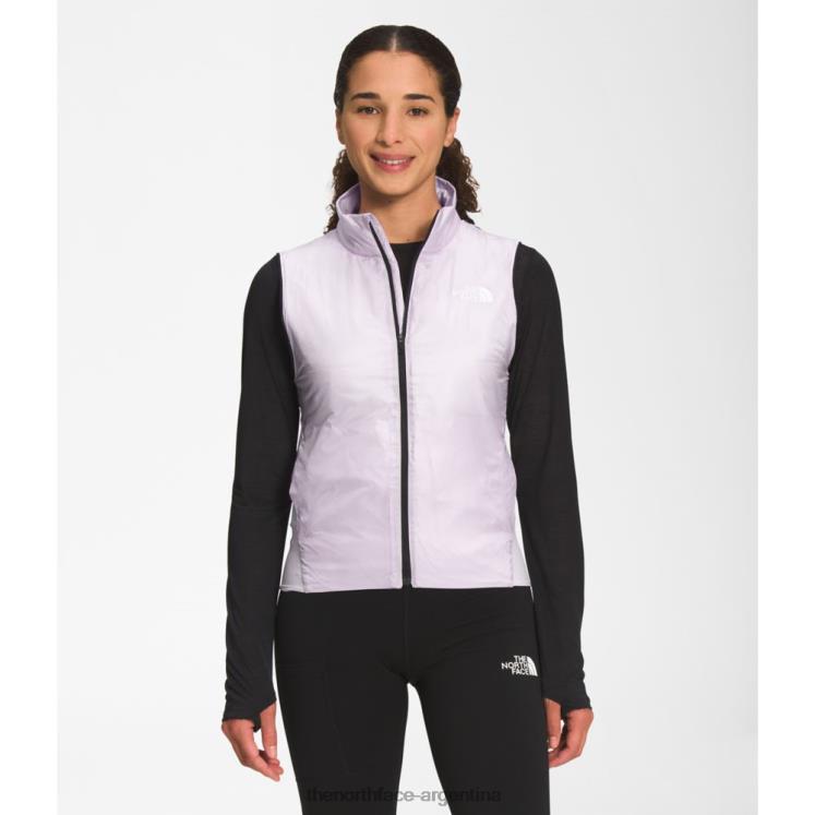 chaleco aislante cálido de invierno para mujer RDT8H5718 niebla de lavanda The North Face