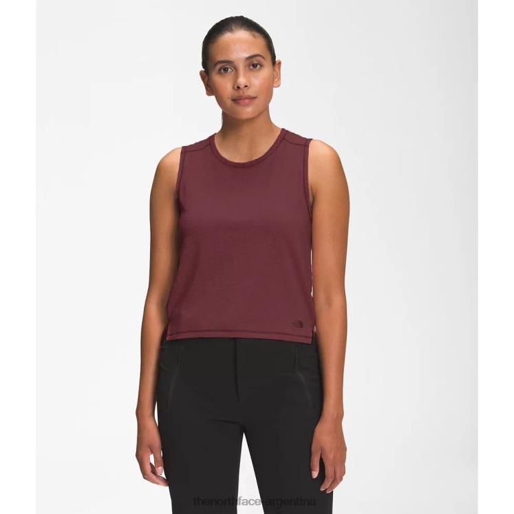 mujeres ea Dawndream tanque relajado RDT8H4186 brezo de jengibre The North Face