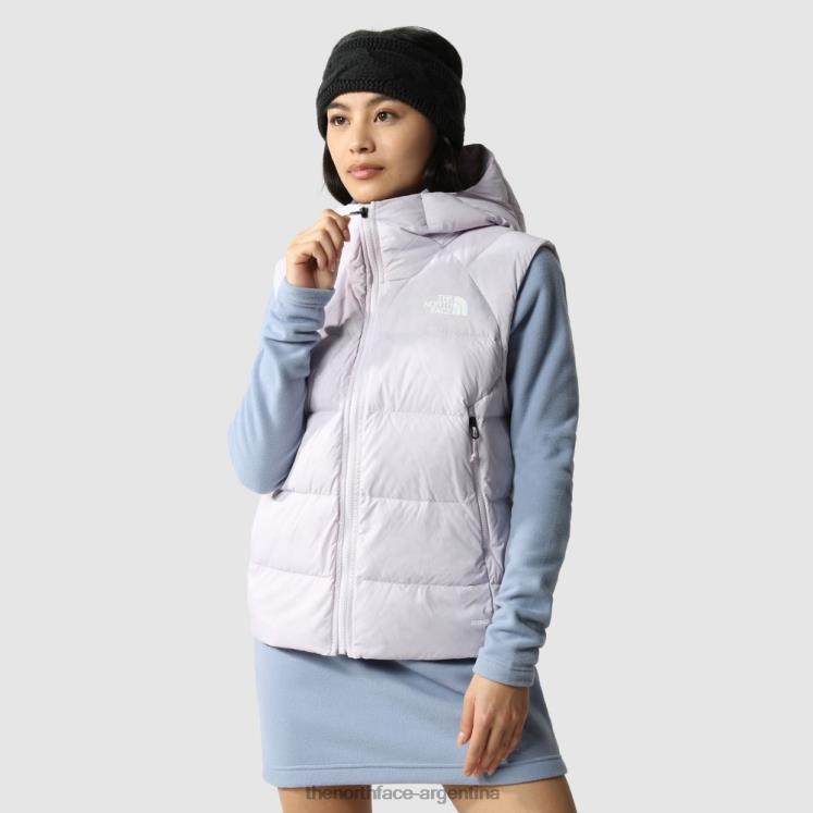 chaleco de plumas hyalite para mujer RDT8H1572 niebla de lavanda The North Face