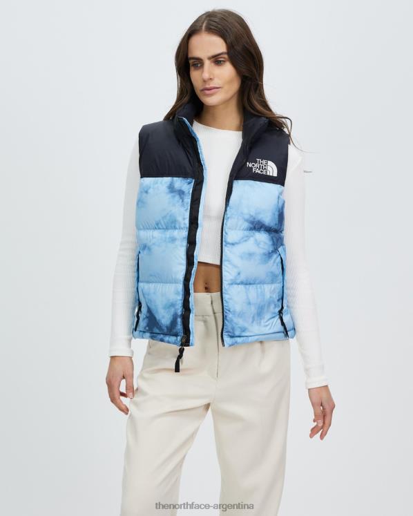 chaleco retro nuptse 1996 RDT8H7021 azul beta The North Face