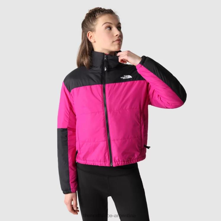 chaqueta acolchada gosei mujer RDT8H360 rosa fucsia The North Face