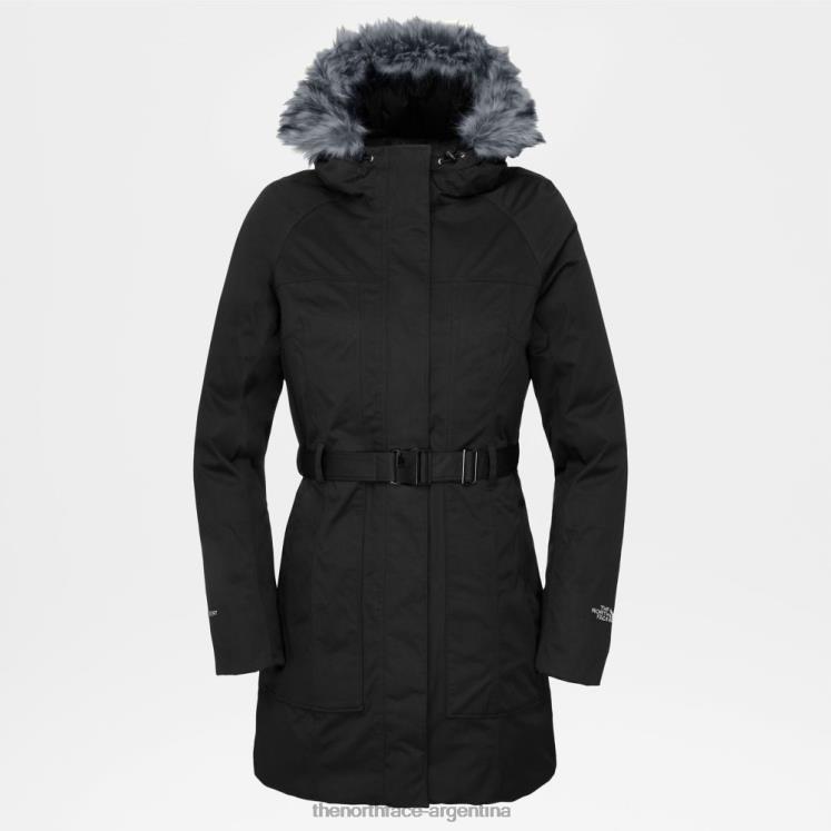 chaqueta brooklyn mujer negro blanco RDT8H2380 blanco negro The North Face