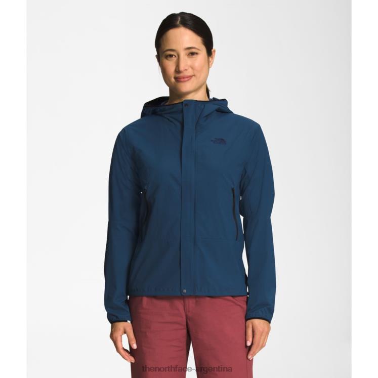 chaqueta castillo de piedra mujer RDT8H4498 azul sombreado The North Face