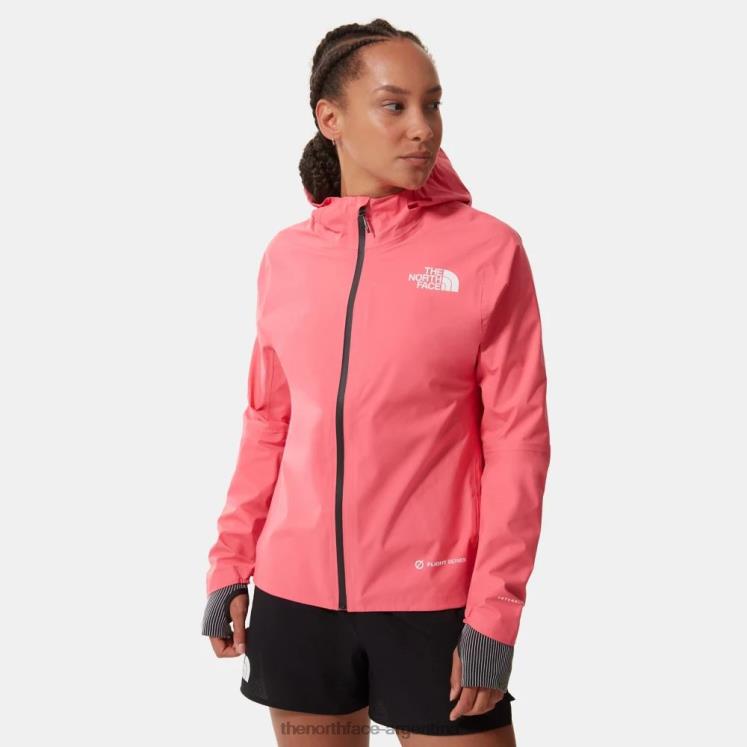 chaqueta lightriser mujer lightriser RDT8H833 coral calipso The North Face