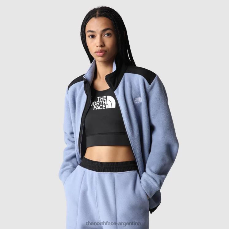 Chaqueta folk azul negro mujer Alpine Polartec polar 200 RDT8H1866 folk azul-negro The North Face