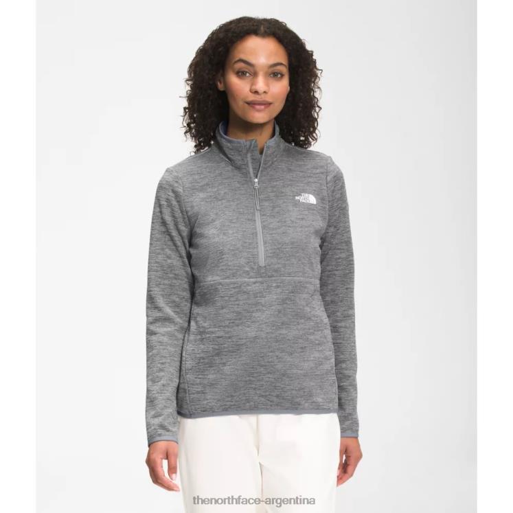 cremallera mujer canyonlands RDT8H4096 gris The North Face
