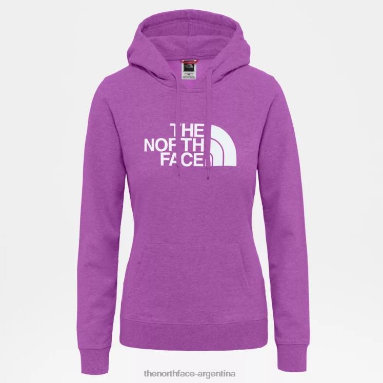 nueva sudadera con capucha pico RDT8H2420 violeta dulce The North Face