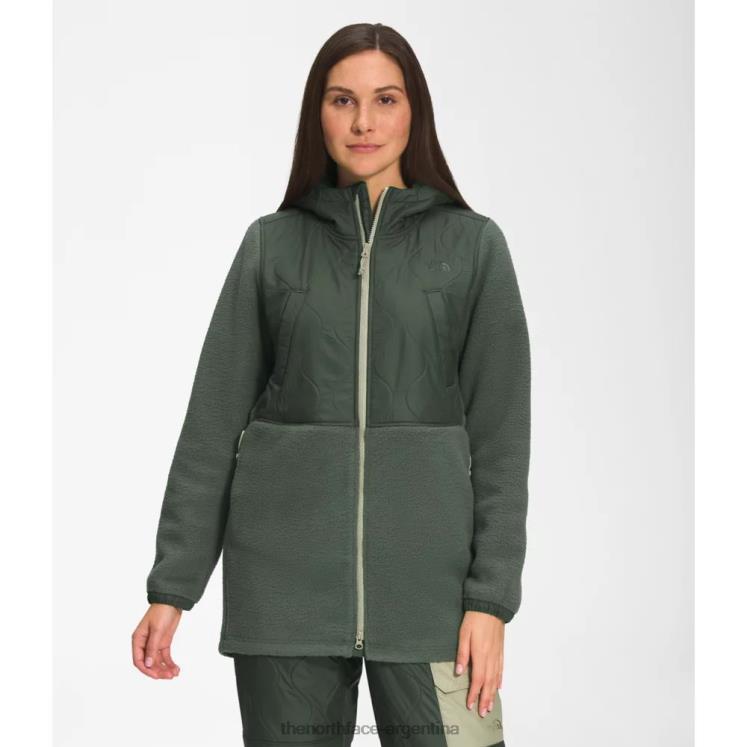 parka arco real mujer RDT8H5214 tomillo The North Face