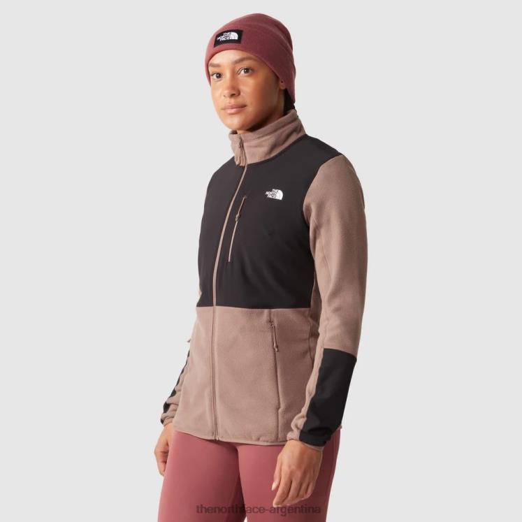 polar mujer diablo RDT8H1193 color topo profundo The North Face