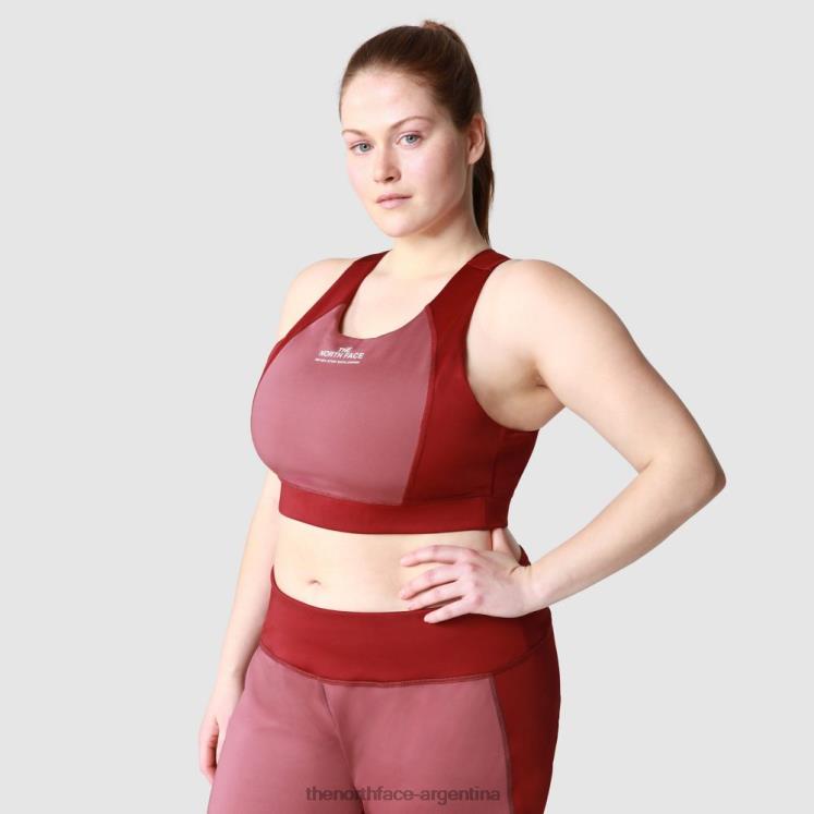 Sujetador de entrenamiento de talla grande para mujer cordobesa de jengibre RDT8H2150 jengibre-cordobés The North Face