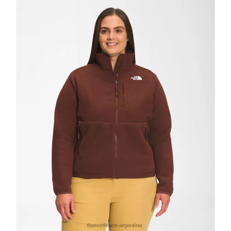chaqueta mujer plus denali RDT8H5837 roble oscuro The North Face