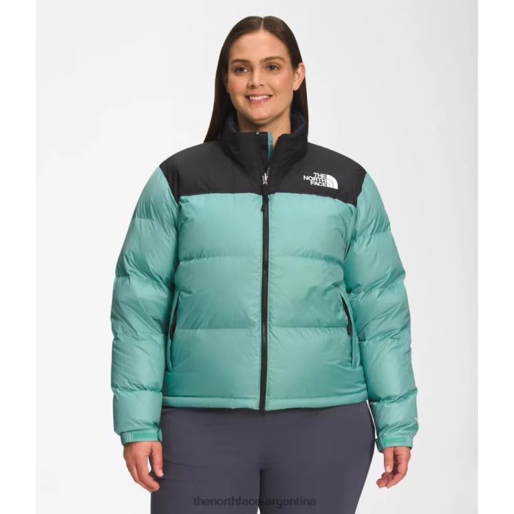 chaqueta nuptse retro 1996 mujer plus RDT8H5005 wasabi The North Face