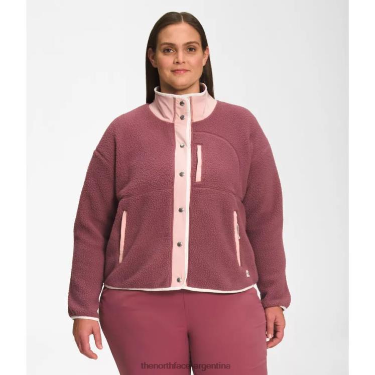 chaqueta polar mujer plus cragmont RDT8H4898 jengibre The North Face