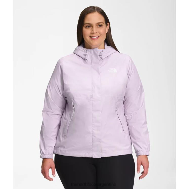 mujer más chaqueta antora RDT8H4966 niebla de lavanda The North Face