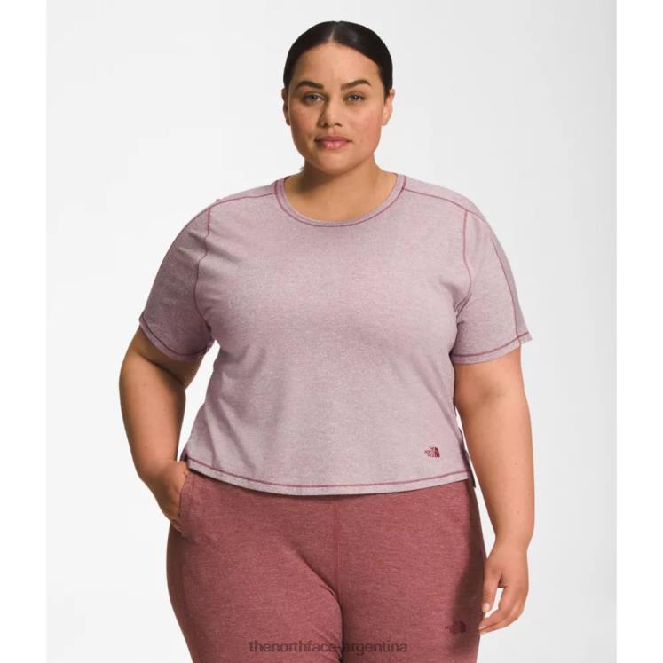 mujer plus amanecerdream relajado manga corta RDT8H4930 brezo de jengibre The North Face