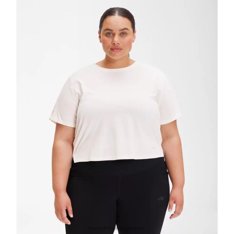 mujer plus amanecerdream relajado manga corta RDT8H4932 blanco The North Face