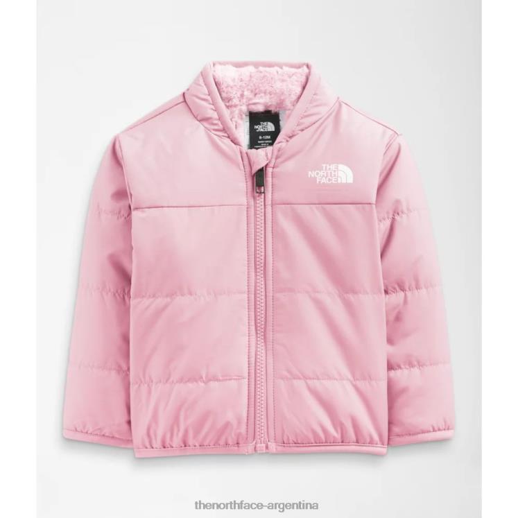 chaqueta reversible para bebé mossbud RDT8H5324 camafeo rosa The North Face