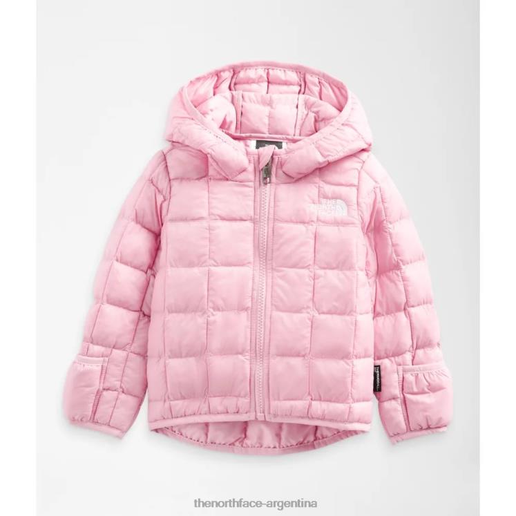 chaqueta termoball con capucha para bebé RDT8H5983 camafeo rosa The North Face