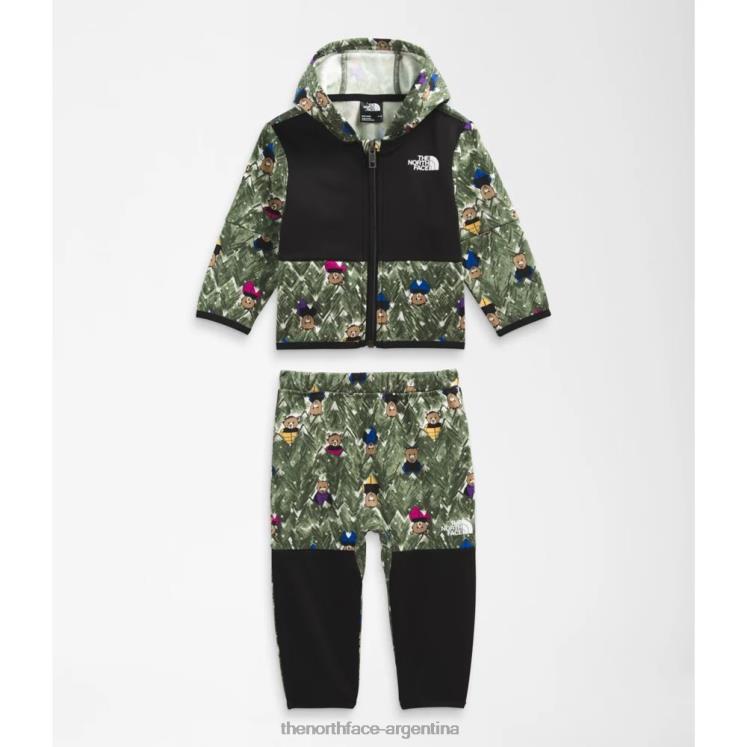 conjunto cálido de invierno para bebé RDT8H5341 nuez de tomillo The North Face