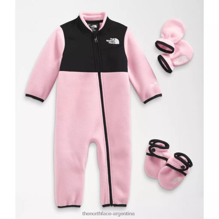 conjunto de una pieza para bebé denali RDT8H5285 camafeo rosa The North Face