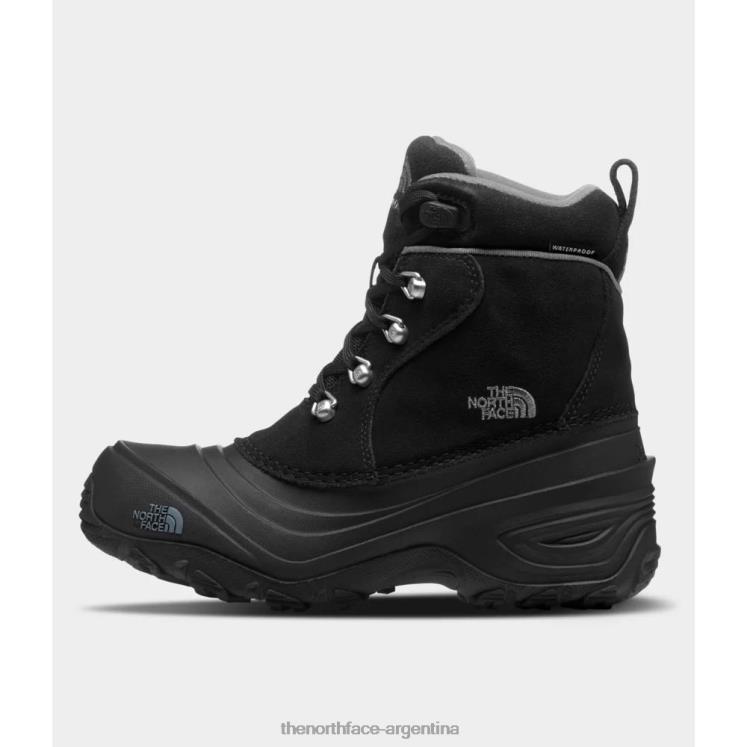 botas chilkat lace ii juveniles RDT8H3170 gris The North Face