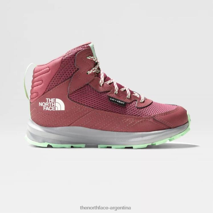 botas de montaña impermeables fastpack para jóvenes RDT8H1783 rojo violáceo The North Face botas de montaña impermeables fastpack para jóvenes RDT8H1783 rojo violáceo The North Face