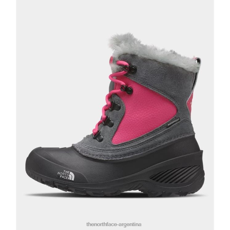 botas juveniles shellista extremas RDT8H3171 gris The North Face