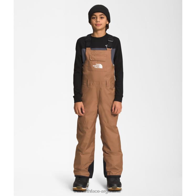 baberos aislados libertad adolescente RDT8H5907 marrón tostado The North Face