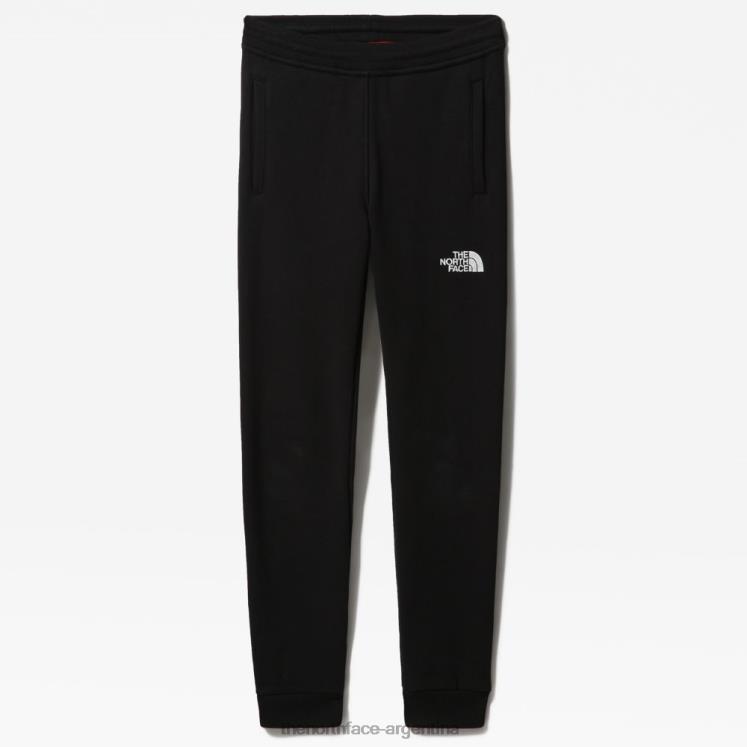 pantalones de lana para adolescentes blancos y negros RDT8H48 blanco negro The North Face