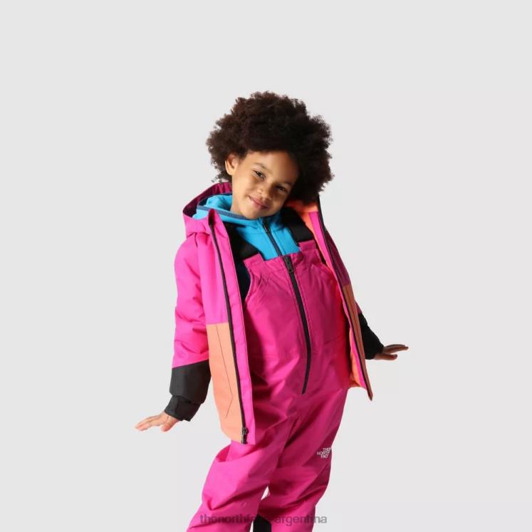 chaqueta aislante freedom para niños RDT8H1663 rosa fucsia The North Face