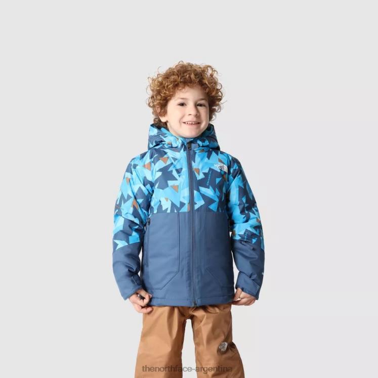 chaqueta aislante freedom para niños RDT8H1664 triangulo azul The North Face