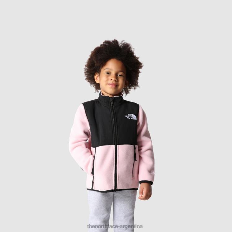 chaqueta denali para niños RDT8H1670 camafeo rosa The North Face