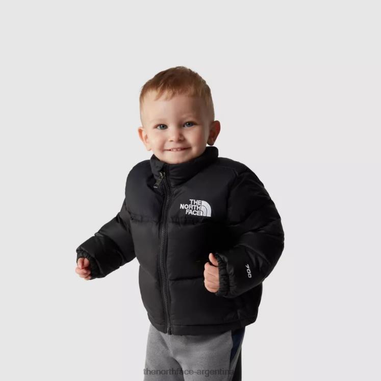 chaqueta nuptse retro 1996 para niños RDT8H1831 negro The North Face