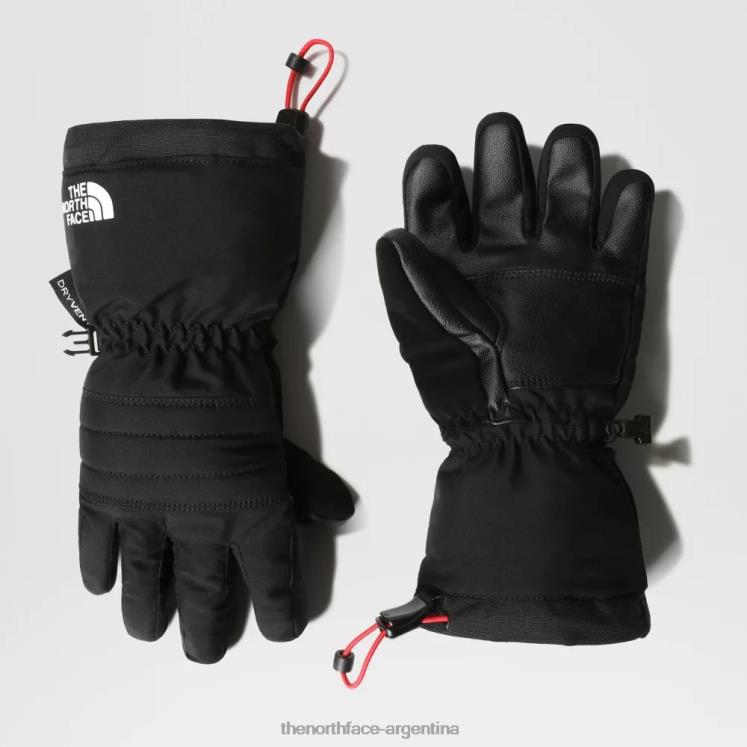 guantes de esquí montana etip para niños RDT8H1520 negro The North Face