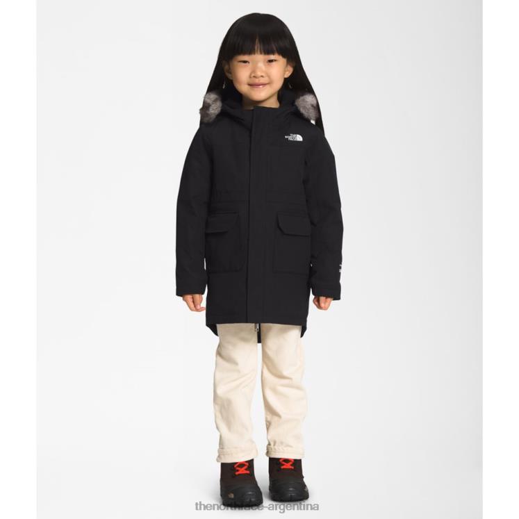 parka ártica para niños RDT8H5944 negro The North Face