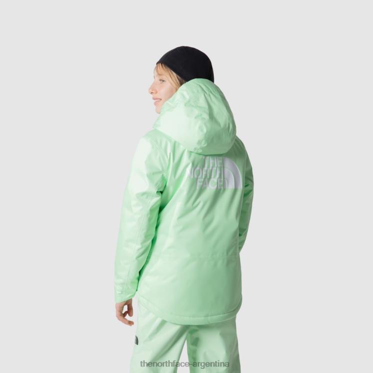 chaqueta aislante freedom para niñas RDT8H1659 pátina verde The North Face
