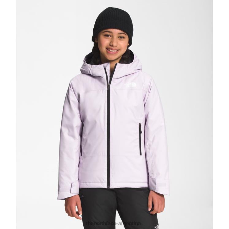 chaqueta aislante freedom para niñas RDT8H5346 niebla de lavanda The North Face
