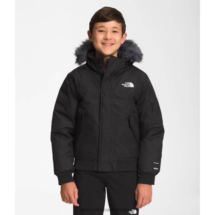 chaqueta gotham para niños RDT8H5913 negro The North Face