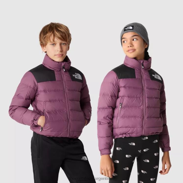 chaqueta macizo juvenil RDT8H2286 picas moradas The North Face