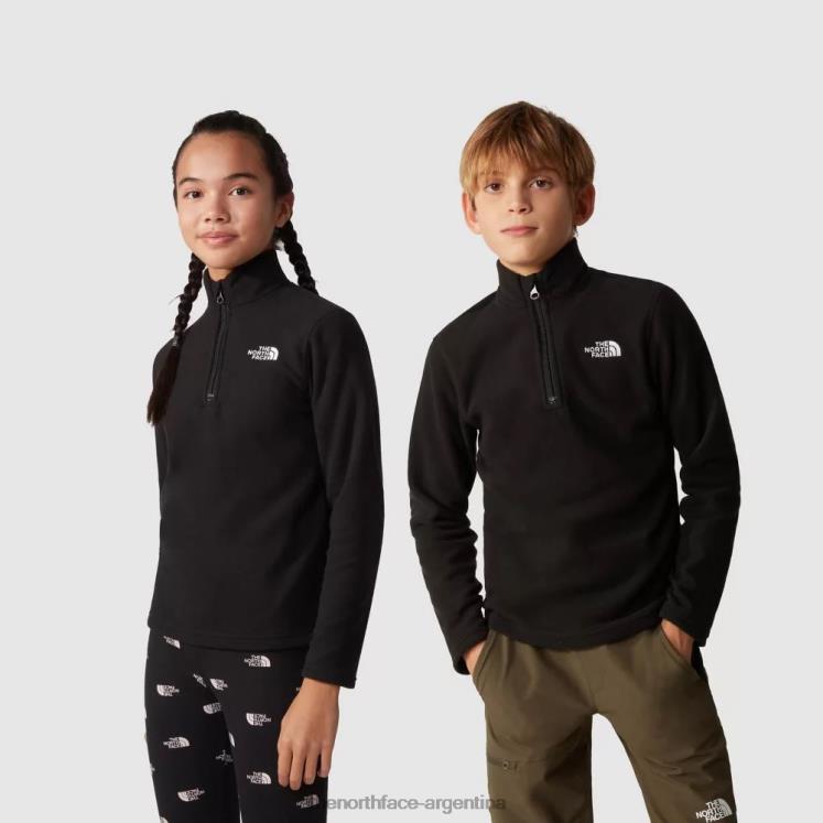 polar glaciar para adolescentes RDT8H1975 negro The North Face