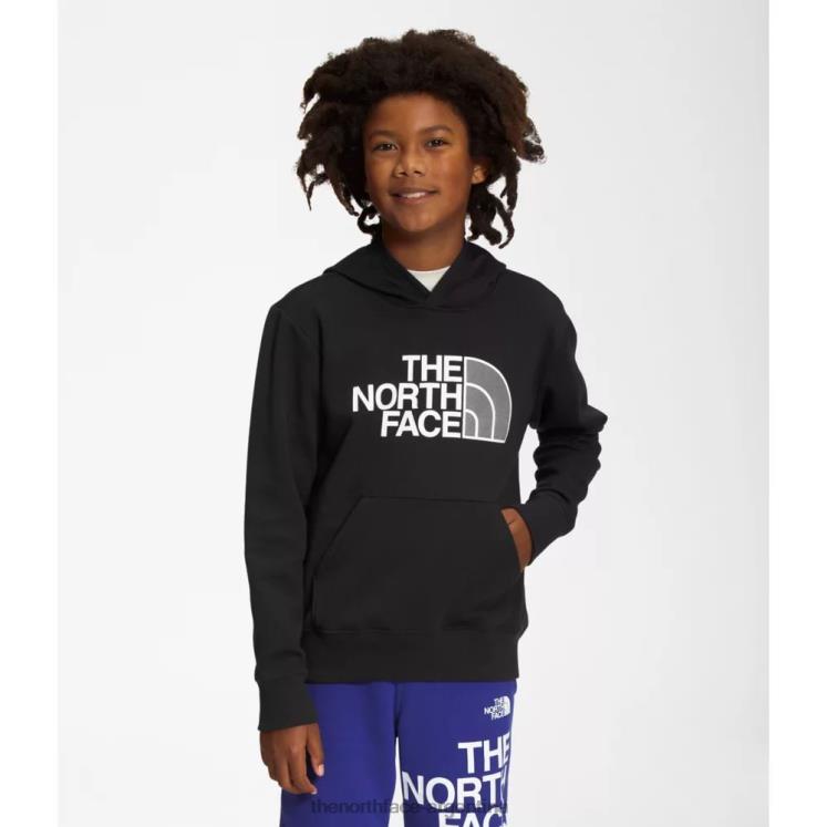 sudadera con capucha y forro polar para niños RDT8H5949 negro The North Face